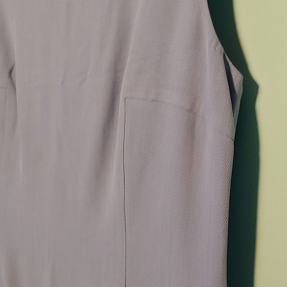 Tommy Bahama periwinkle v-neck knee length - Picture 2 of 5